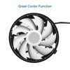CPU Cooler Fan Heatsink RGB LED for Intel LGA1156/1155/1151/1150/775 AMD