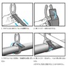 DAIWA 867412 Rod Holder, Rod Clip-F, Orange