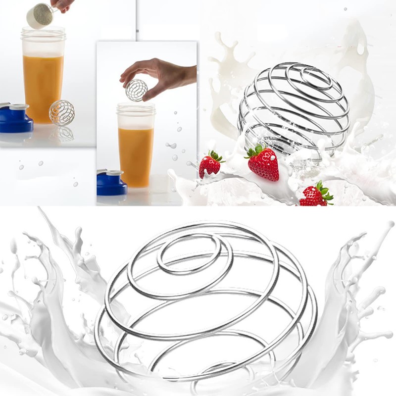 304 Stainless Steel Blender Ball Whisk Whisk Protein Mixing Ball