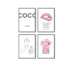 Postertech® Premium Poster Set: 6 Pictures as Stylish Wall Decoration,