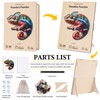 Amphol Wooden Jigsaw Puzzles for Adults, Gnome 200 Pieces Wooden