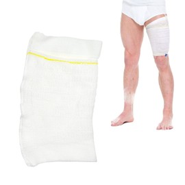 Catheter Leg Bag Holder, Washable Reusable Catheter Sleeves Urine Leg Bag Holder, Elastic Fabric Urinary Drainage Bag Stay in Place Catheter Stabilization Device (S, Leg Circumference 24-39cm)
