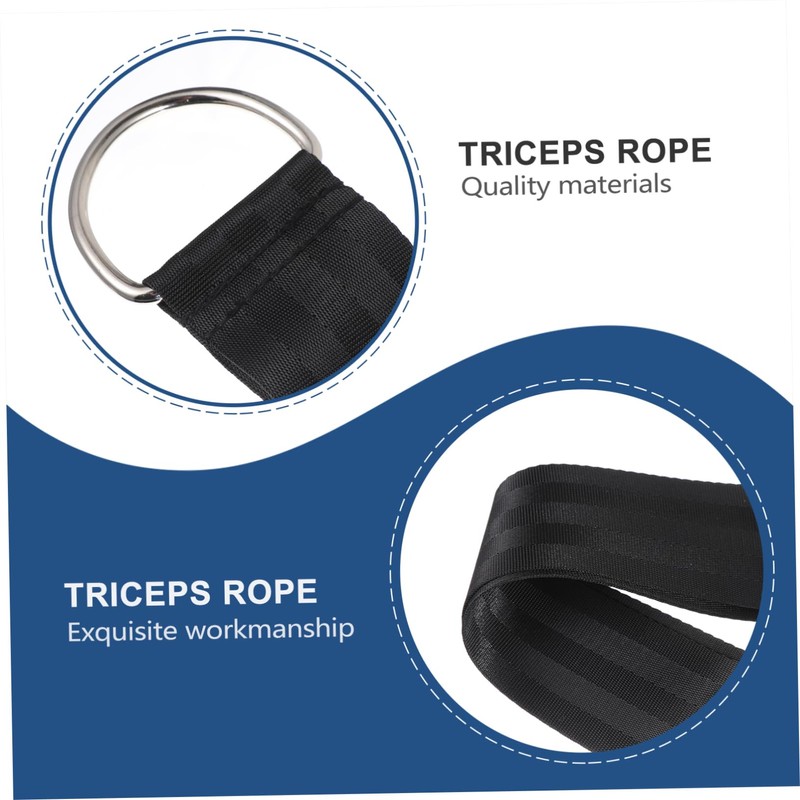 BESPORTBLE Triceps Pressure Pull Rope Heavy Duty Resistance Band for