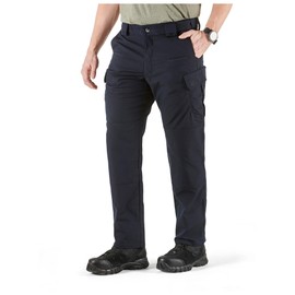 5.11 Tactical Stryke Pants for Men, Cargo Pockets Pant for Military & Law Enforcement, Dark Navy, 34W x 32L, Style 74369ABR