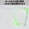 Glitter Hard Trading Card Case, Lavender