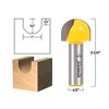 YONICO 19105 1-Inch Diameter Core Box Router Bit 1/2-Inch Shank