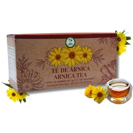 Arnica Tea – 100% Natural, Vegan, Hecho en México | 25 Tea Bags