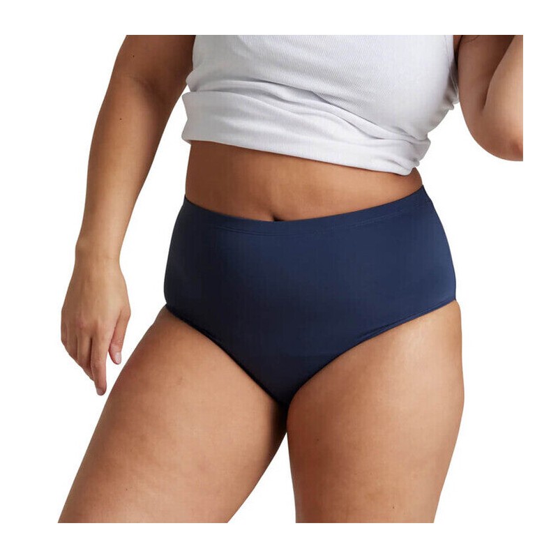 Love Luna Adult Period Swim Full Brief, Black / 18/20