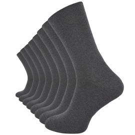 VCA 8 pairs of men's comfort, charcoal, 43 - 46