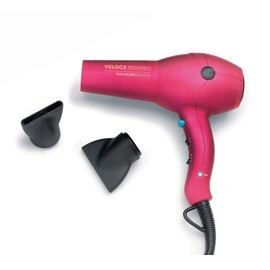 Diva Pro Styling Veloce 3800 Pro Dryer, Pink - 2200W Professional Hairdryer with Ionic Conditioning EDT106