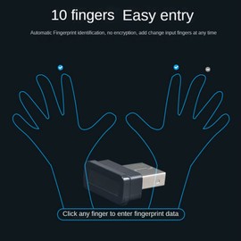 jingfei Mini USB Fingerprint Reader Module Device for Hello Biometrics Security Key