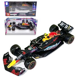 HTLNUZD Bburago 2023 1/43 RB19#11 Miami GP Racing Alloy for RedBull 1:43 F1 RB19#11 Perez Formula One Adult Diecast Super Model Car