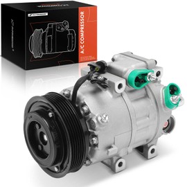 A-Premium Air Conditioner AC Compressor with Clutch Compatible with Hyundai Sonata 2.4L 2010, Kia Optima 2.4L 2009-2010
