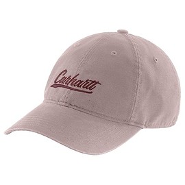 Carhartt Women's Canvas Script Graphic Cap, Mink