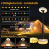 RISEMART Retractable Camping String Lights