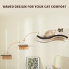 LIORCE Cat Wall Shelf with Two Steps - Wave Cat