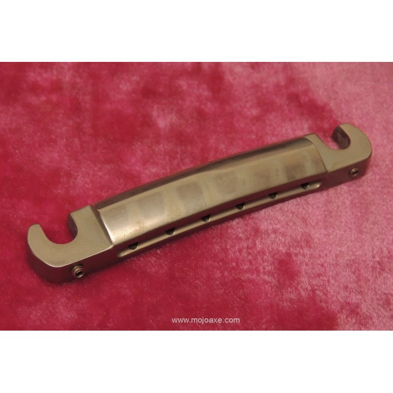 MojoAxe Compensated Wraparound Bridge for Vintage Gibson Les Paul Junior