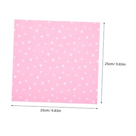 STOBOK Printed Cotton Fabric Squares Quilting Fabrics for Sewing Craft Projects