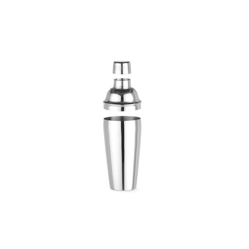 HENDI Cocktailshaker, 3-teilig, 0,75L, Edelstahl, ø80x(H)240mm