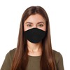 DALIX 3 Layer Cloth Face Mask Filter Pocket Adjustable Nose