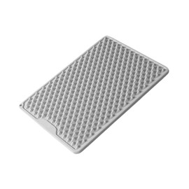 perfeclan Foot Massage Pad Acupressure Board Compact Sensory Pad Anti Slip Acupressure Mat Foot Reflexology Mat for Travel Home Bedroom, Grey