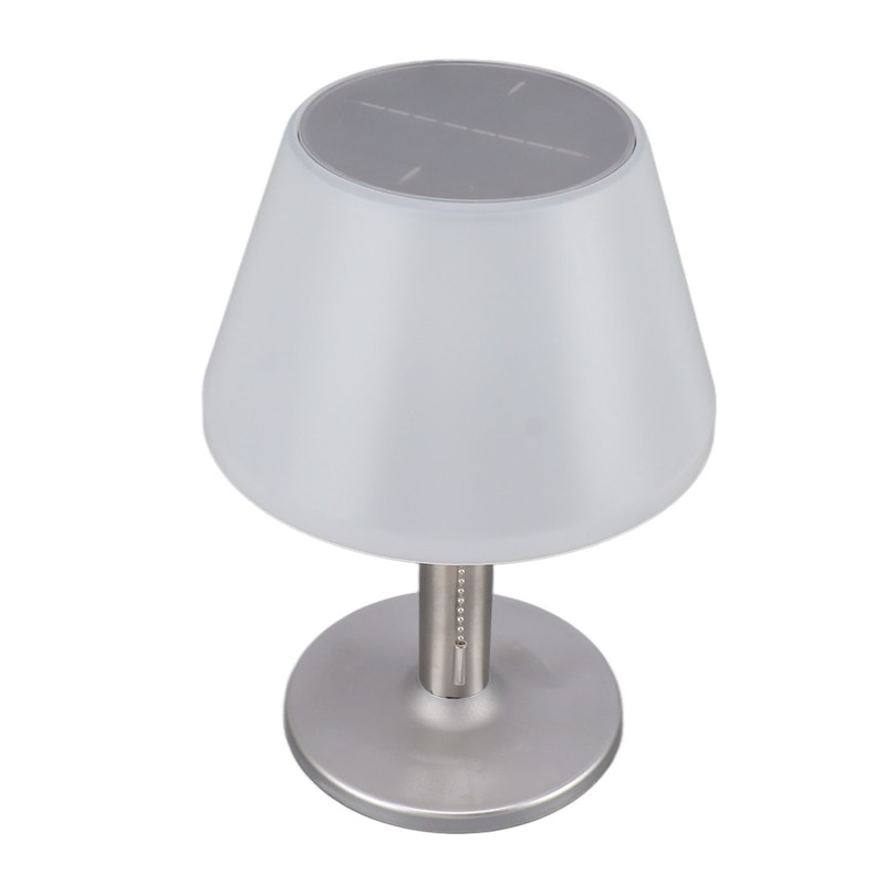 Solar Table Lamp LED Waterproof 3 Levels Adjustable Solar Desk