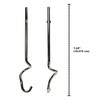 Univen Stainless Steel Dough Hooks Compatible with KitchenAid Hand Mixers