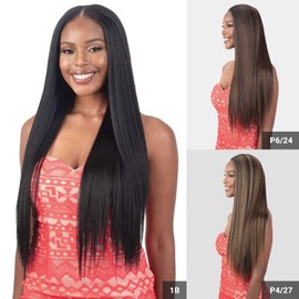 Milky Way Weave Organique Mastermix Clip In Straight 9Pcs (20-24") (20 Inch, 1B)