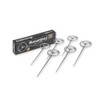 Moesta-BBQ 10402 Burger Skewers Set of 6 Silver 100% Stainless