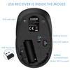 LeadsaiL Wireless Mouse for Laptop, 2.4GHz Silent USB Mouse, Slim