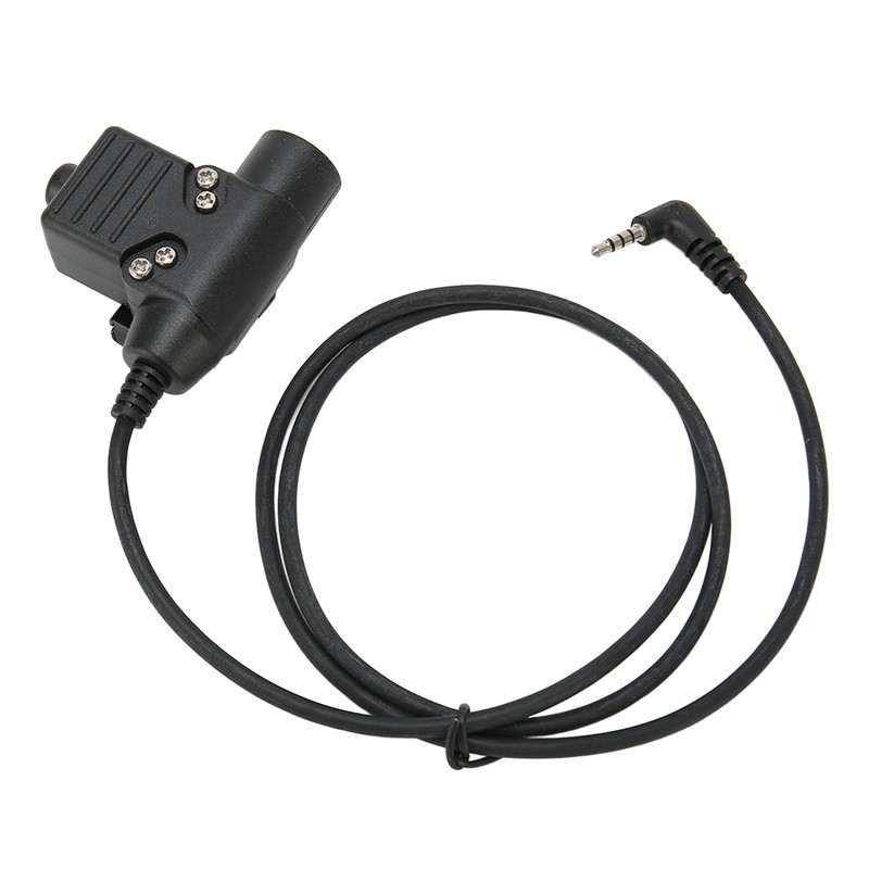 U94 PTT Headset Adapter 90cm Back Clip Headset Connector Cable