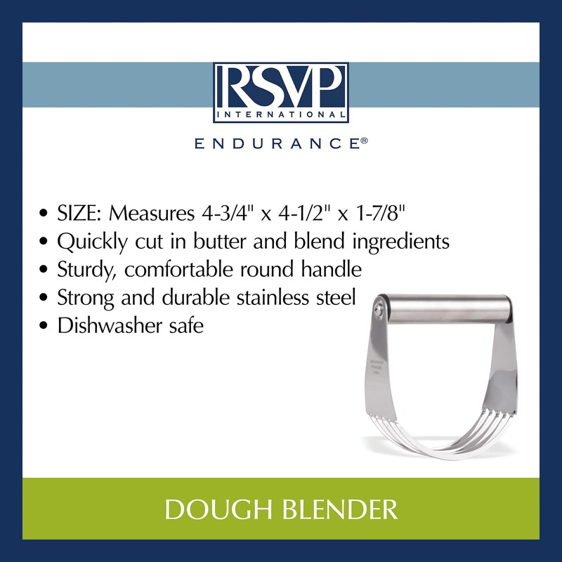 RSVP International Endurance Kitchen Collection, Pastry Baking Accessories, Pastry Blender,