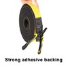 TORRAMI Adhesive Foam Tape 1 inch W X 3/8 inch