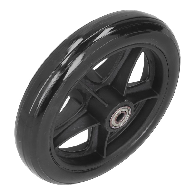 Wheelchair Wheel Replacement 16cm PU Walker Caster Accessory with Ball