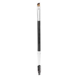 Varillas de rímel, pincel de cejas con diseño de doble extremo, peine de cejas con extensión de pestañas, bisel, aplicador de pestañas, herramienta de maquillaje Negro