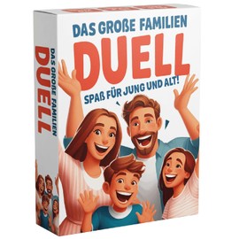 The Great Family Duel | The Fun Game for the Whole Family | With Exciting Tasks, Quiz & Challenges | Family Game, Card Game, Board Game | For Parents and Children from 7 Years