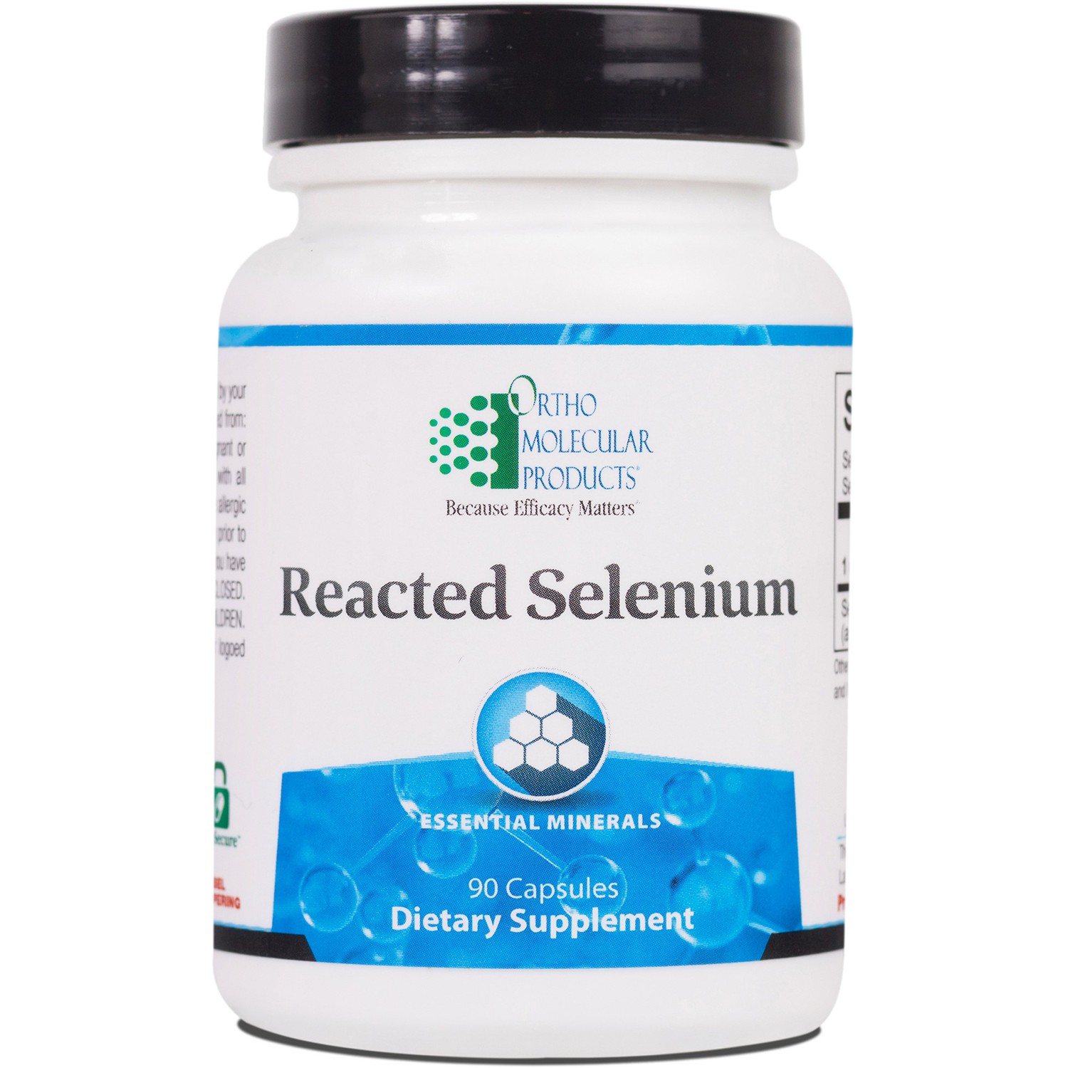 Ortho Molecular Products - Reacted Selenium - 90 Capsules - ibspot.com