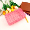 Pencil Box, Large Capacity Clear Pencil Case, 1 Pack Hard