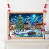 Lxmsja 5D Diamond Painting Christmas, Diamond Painting Christmas Eve Adults,