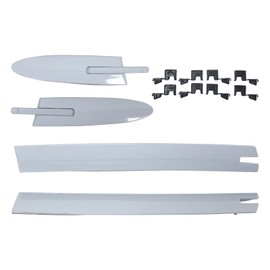 ApplianPar 4Pcs Left Right Convertible Roof Top Hinge Cover with Clips for 328i 335i 335is xDrive M4 M3 430i 440i 428i 435i