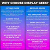 Display Geek, 1 x Plastic Pop Protector Compatible with 6