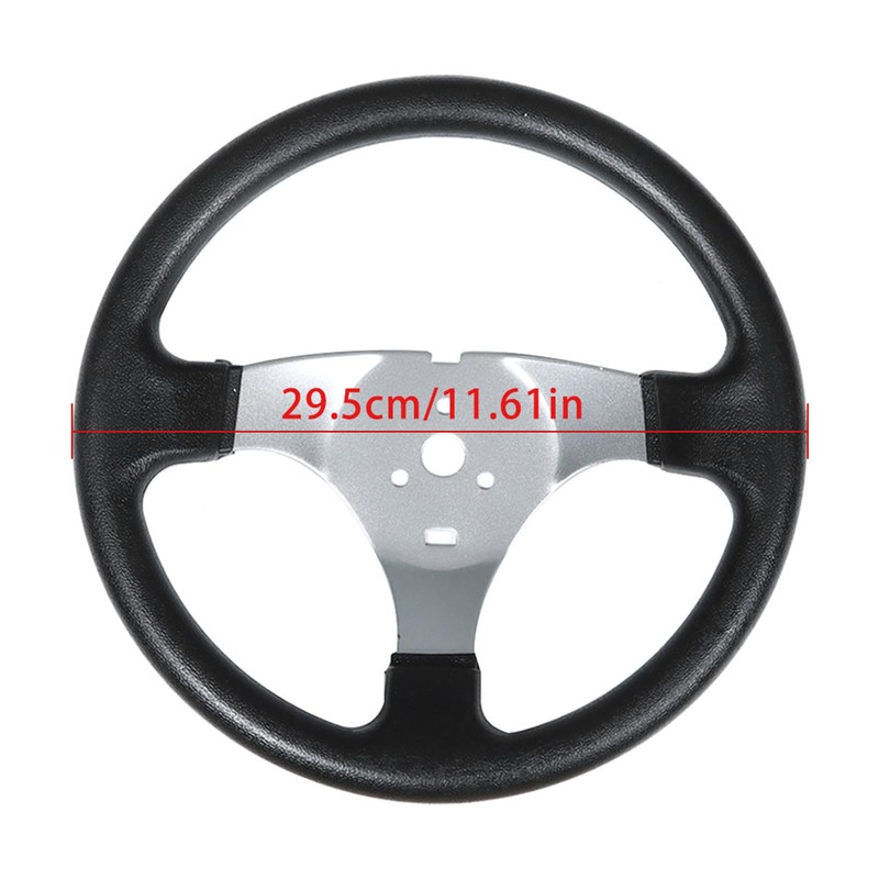 munirater 300mm Steering Wheel Steel Kit 320mm Gear Rack Pinion