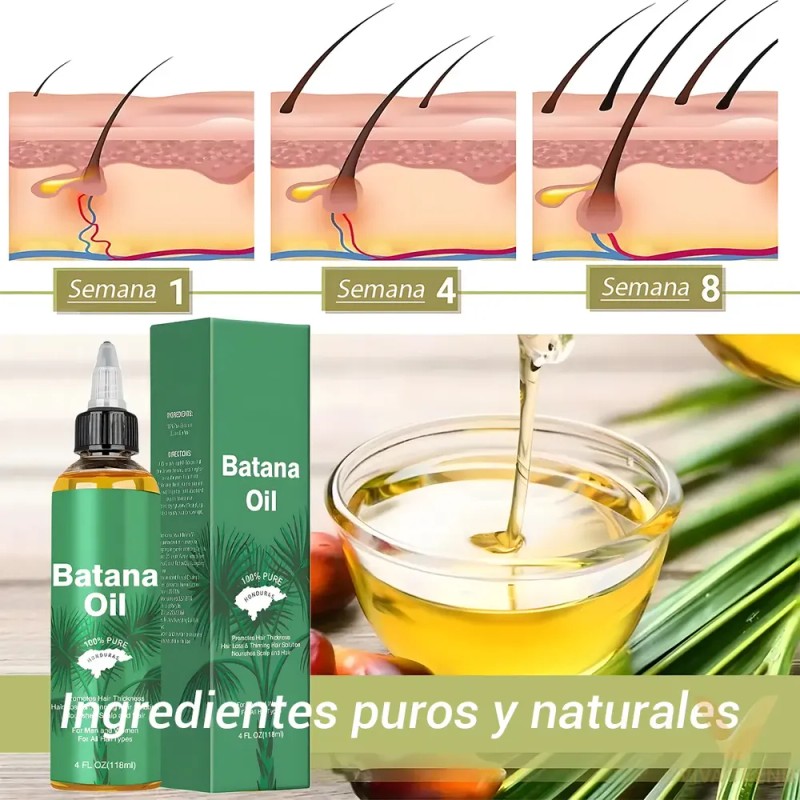 2p Aceite De Batana Orgánico Natural Crecimiento Del Cabello