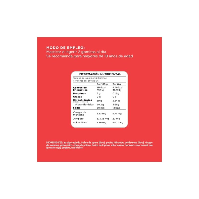 Pack Probióticos Fibra y Vinagre de Manzana HEALLY