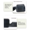 2Pcs Facial Cleansing Brush Effective Soft Black White Square Face