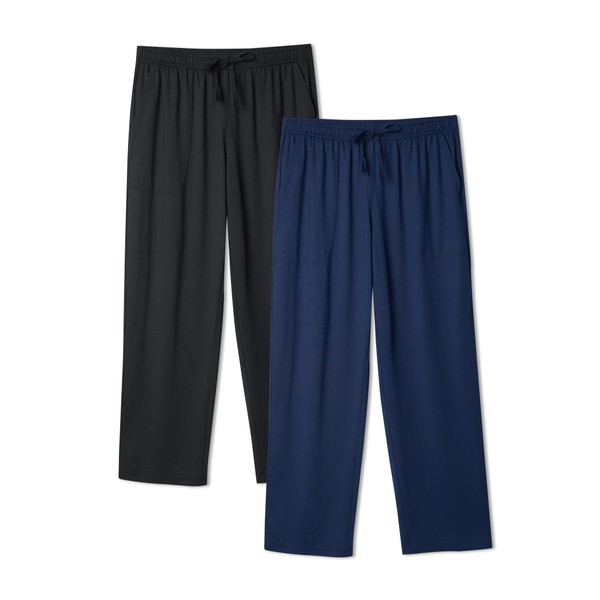 DAVID ARCHY Mens Pajama Pants, Pj Sleep Pajama Bottoms for