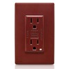 Leviton 15 Amp Renu Self-Test Tamper-Resistant GFCI Outlet, RGF15-DG, Deep