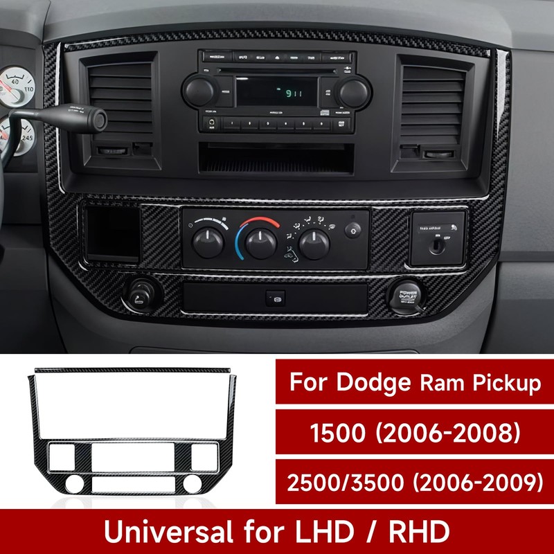 BRMYL Center Console Panel Decals for 2006 2007 2008 Dodge