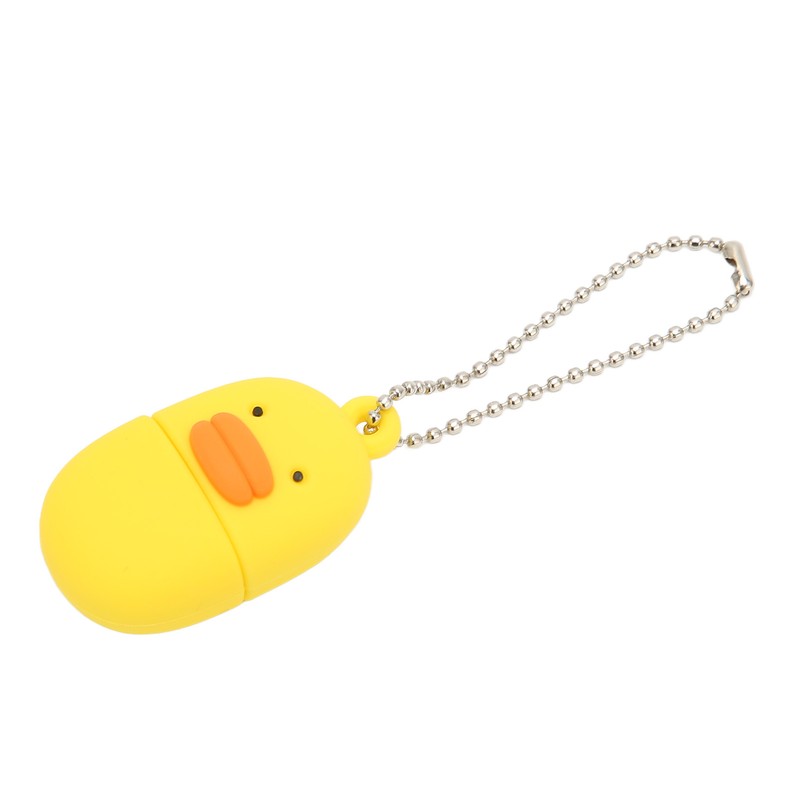 Cartoon Flash Drive Cute Yellow Duck Shape Anti Electromagnetic Interference