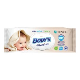 Toalla Húmeda Dody's Baby Premium 80pza